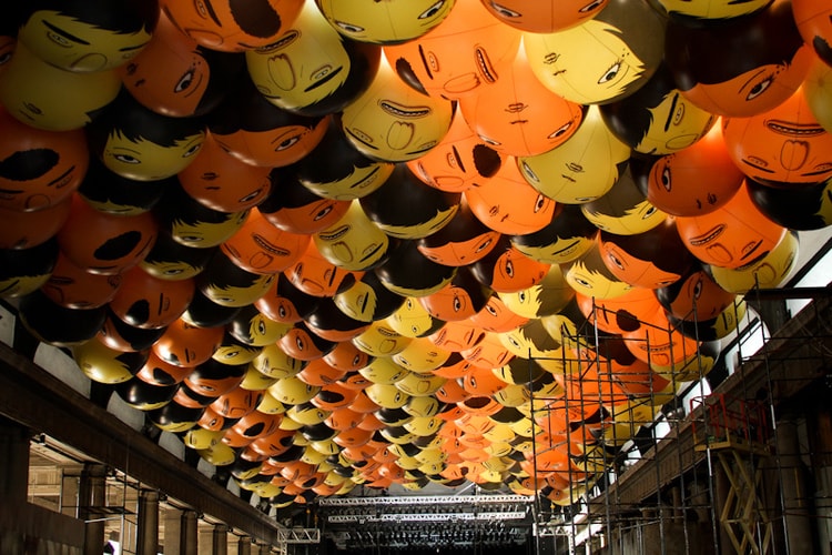 Os Gemeos for Brazil's Back2Black Festival