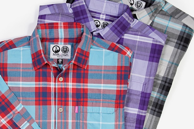 Мishka x Outlier Pivot Plaid Button Down Shirts