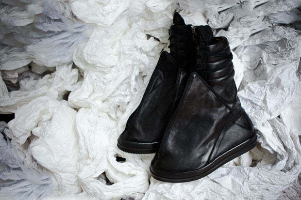 Rick Owens Turbo Geo Basket Sneakers