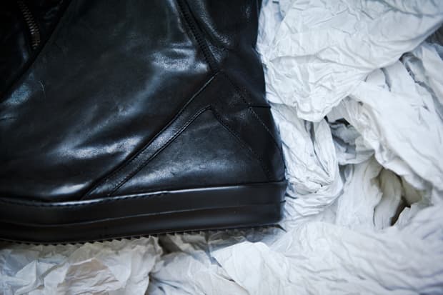 Rick Owens Turbo Geo Basket Sneakers