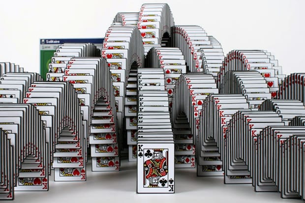 Skrekkøgle Solitaire 'Win' Sculpture