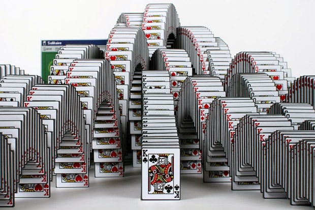 Skrekkøgle Solitaire 'Win' Sculpture