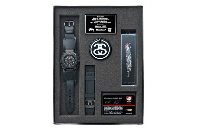 Stussy x Megabass x Luminox Collection