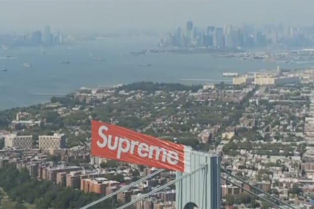 Supreme Flying Logo Video