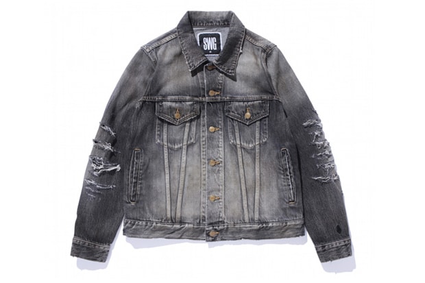 SWAGGER DAMAGE G-JYAN Denim Jacket
