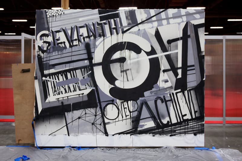 The Seventh Letter Crew Live Painting Session @ S.L.A.T.E.