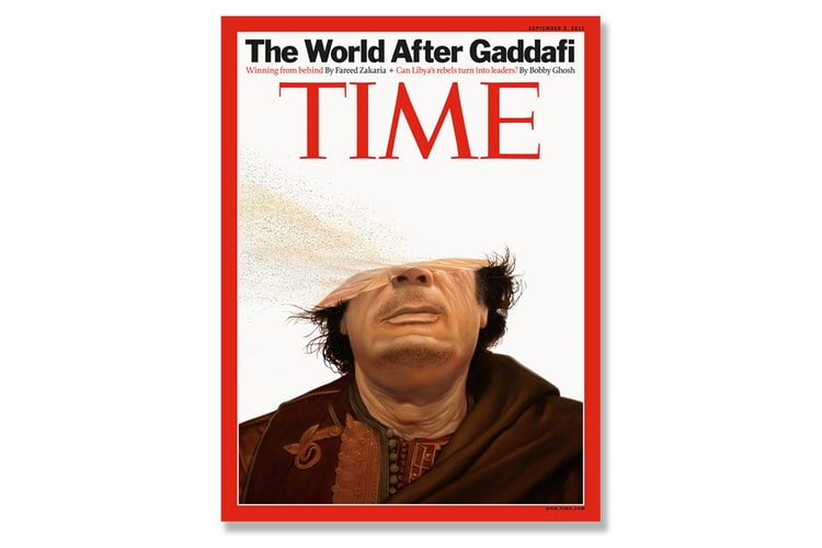 Tim O'Brien for TIME Magazine Muammar Gaddafi Cover