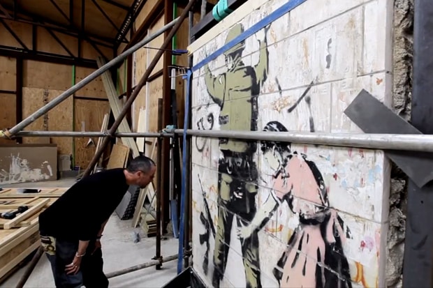 Unsanctioned Banksy Show at the Keszler Gallery