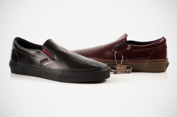 Vans Vault Premio Leather Slip-Ons