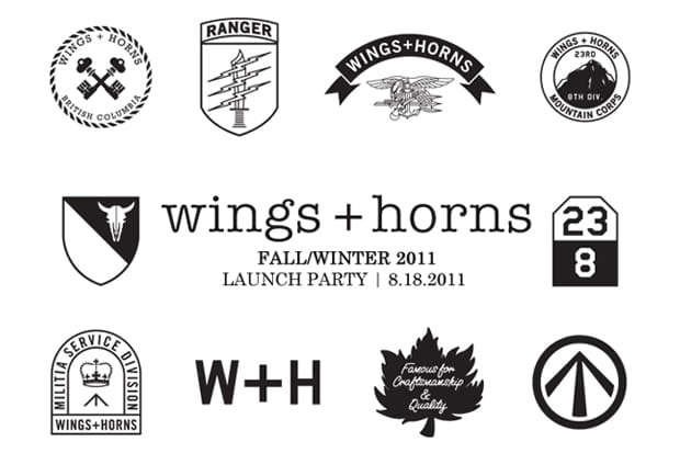 wings + horns 2011 Fall/Winter Launch Party @ Roden Gray