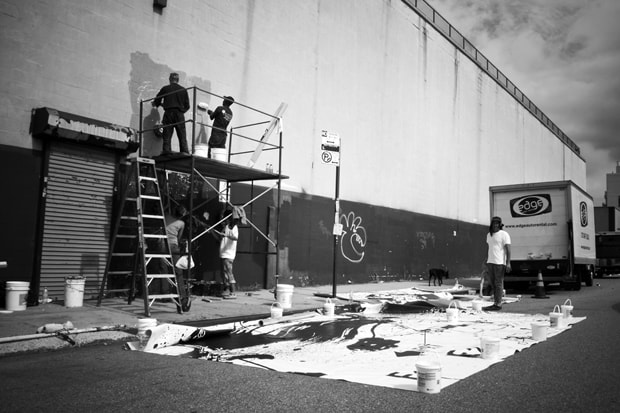 9/11 Tribute Mural by WK Interact