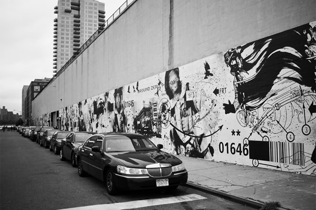9/11 Tribute Mural by WK Interact