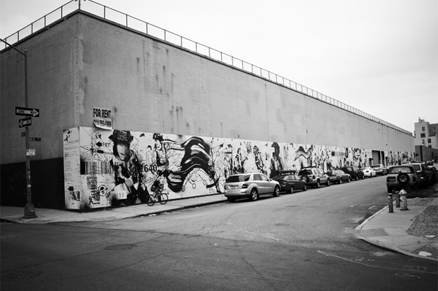 9/11 Tribute Mural by WK Interact