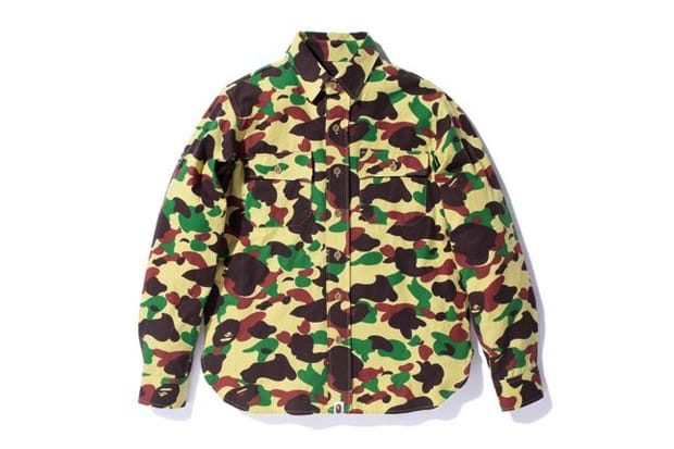 A Bathing Ape CAMO OUTDOOR SHIRT
