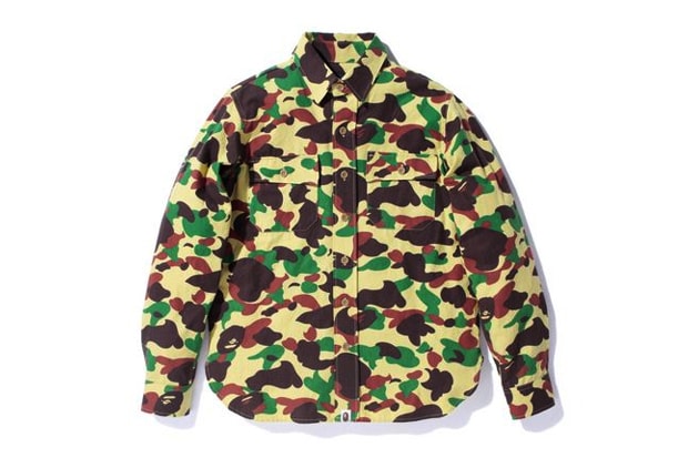 A Bathing Ape CAMO OUTDOOR SHIRT