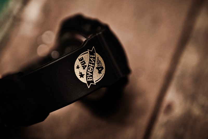 A Bathing Ape x Casio G-Shock DW-6900 Black/Gold