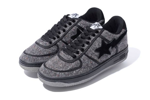 A Bathing Ape DONEGAL TWEED BAPE STA