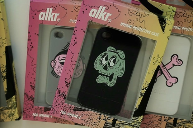 alkr x FUSSHOP x Nicolas Tual Custom iPhone 4 Cases