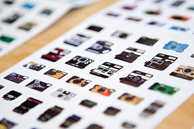 Camera Stickers by Billy Brown