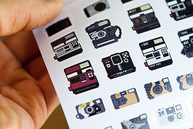 Camera Stickers by Billy Brown