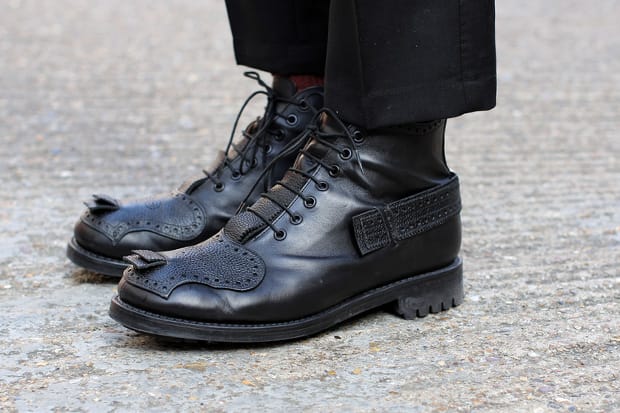Casely-Hayford for John Moore Men’s Brogued 7-Hole Boot