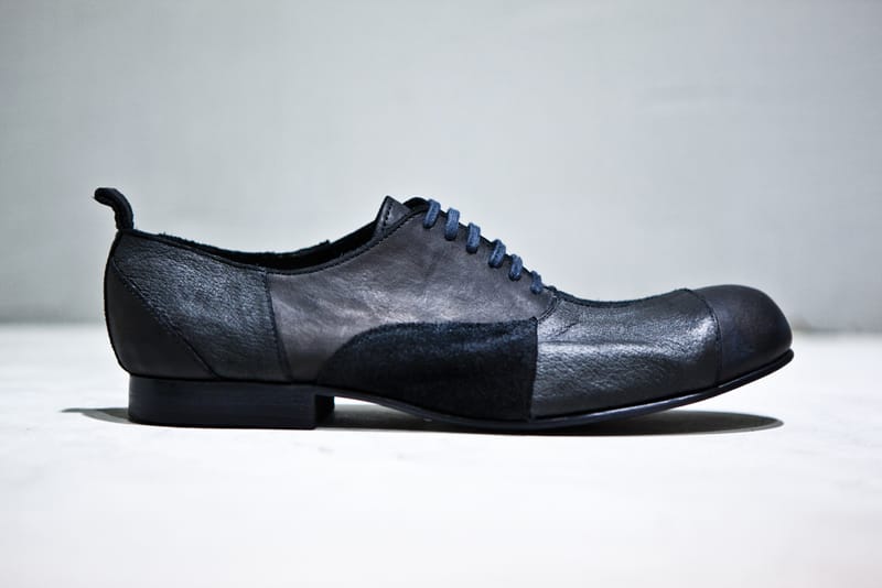 COMME des GARÇONS HOMME PLUS Patchwork Lace-Up Shoes