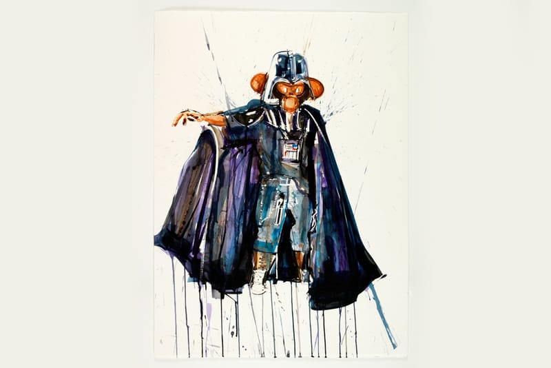 CoolRain x Dave White "Dunkeys Evolve" Exhibition 