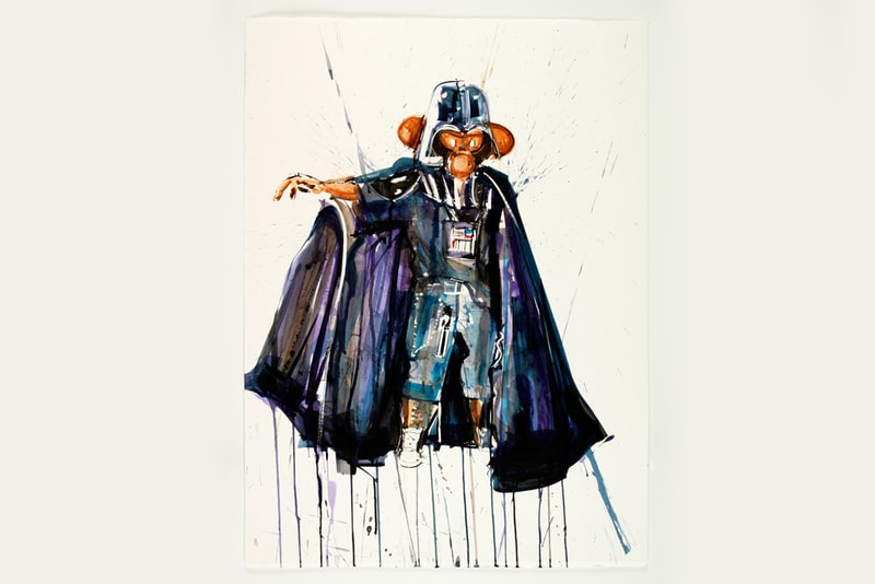 CoolRain x Dave White "Dunkeys Evolve" Exhibition 