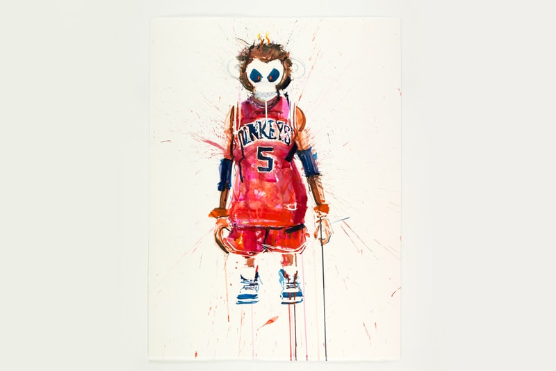CoolRain x Dave White "Dunkeys Evolve" Exhibition 
