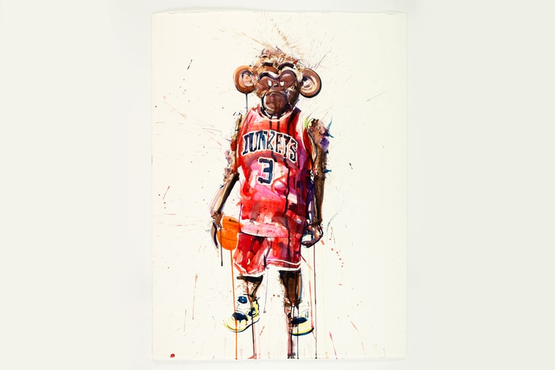 CoolRain x Dave White "Dunkeys Evolve" Exhibition 