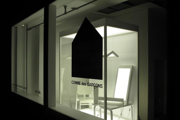 Dover Street Market "The White Collection" by Artek STUDIO Display Window