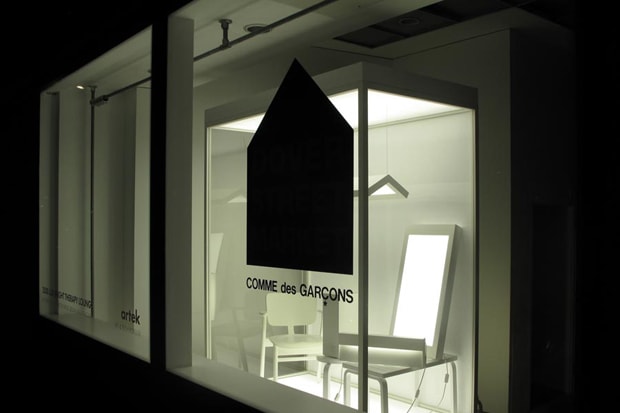 Dover Street Market "The White Collection" by Artek STUDIO Display Window