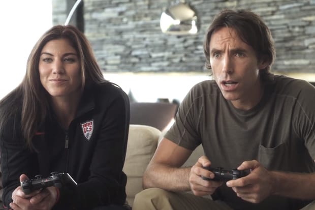 FIFA Soccer 12 Matchups: Hope Solo vs. Steve Nash