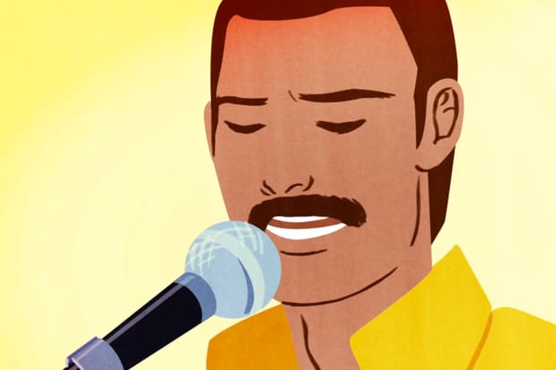 Google Doodle: Freddy Mercury