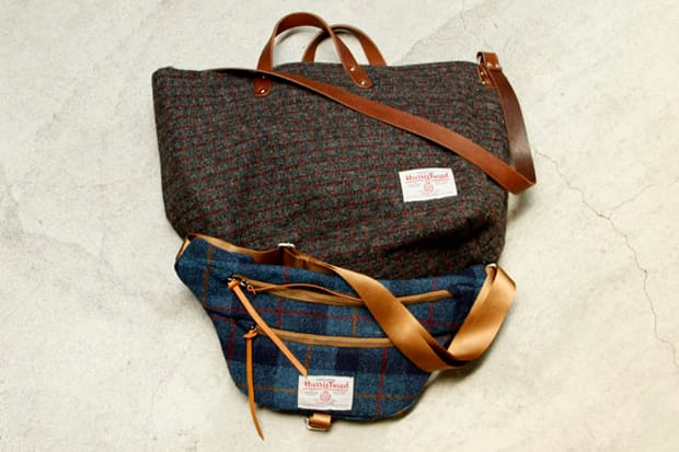 hobo Harris Tweed Tote & Shoulder Bag vendor NAGOYA Exclusive
