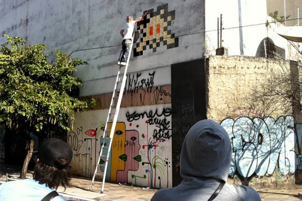 Invader in Sao Paulo