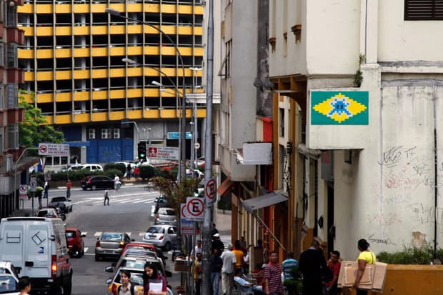 Invader in Sao Paulo