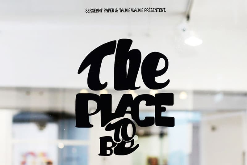 Jean Michel Tixier "The Place To Be!" Exhibition @ Sergeant Paper Recap