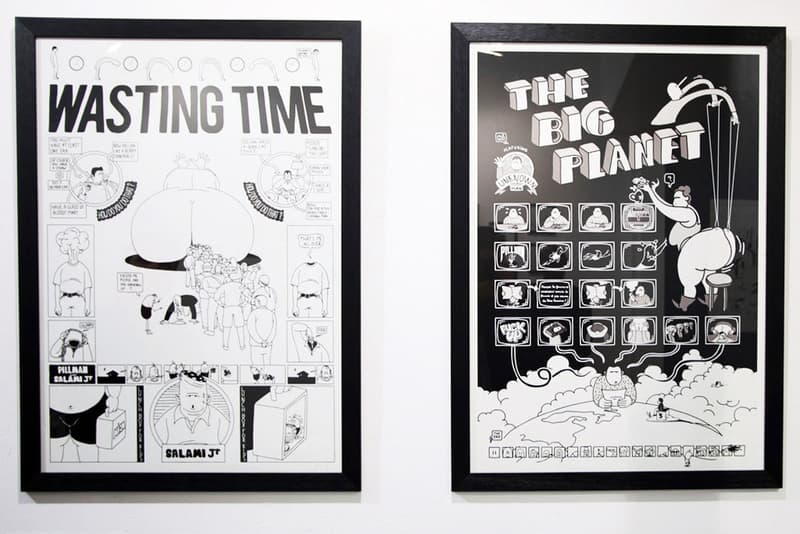 Jean Michel Tixier "The Place To Be!" Exhibition @ Sergeant Paper Recap