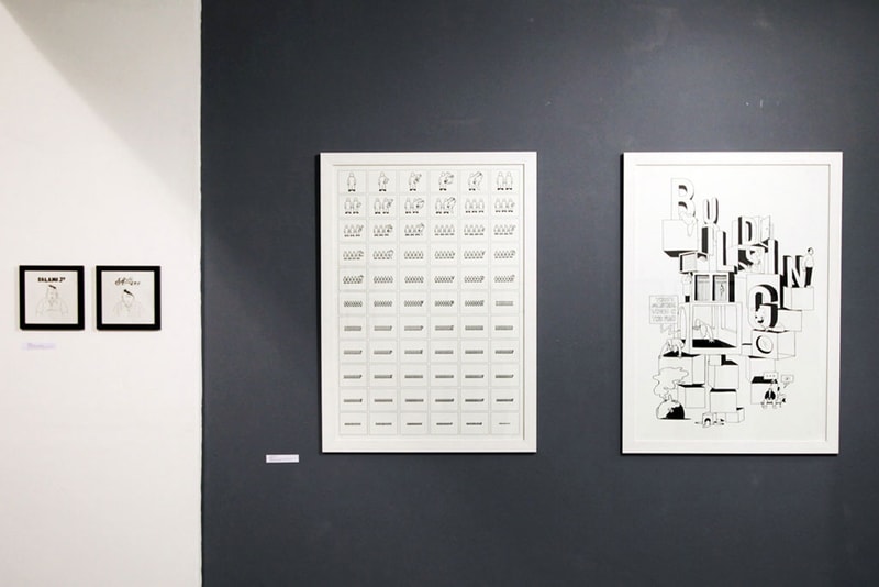 Jean Michel Tixier "The Place To Be!" Exhibition @ Sergeant Paper Recap