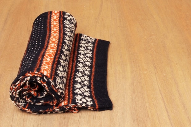 Junya Watanabe COMME des GARCONS MAN Wool Fair Isle Muffler