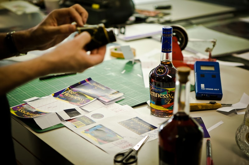 KAWS Hennessy Headquarters Visit 