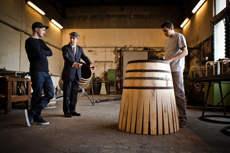 KAWS Hennessy Headquarters Visit 