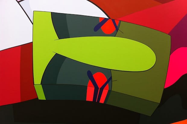 KAWS "Hold The Line" Exhibition @ Honor Fraser Further Preview