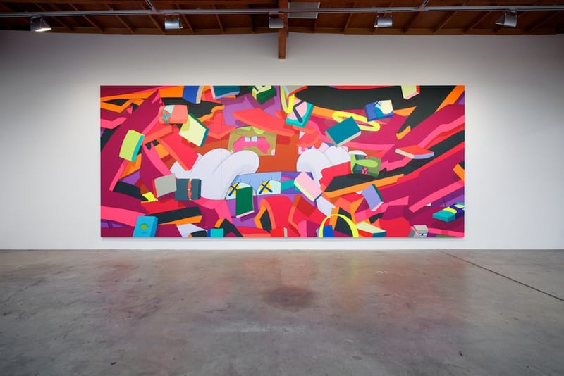 KAWS “Hold The Line” Exhibition @ Honor Fraser Recap