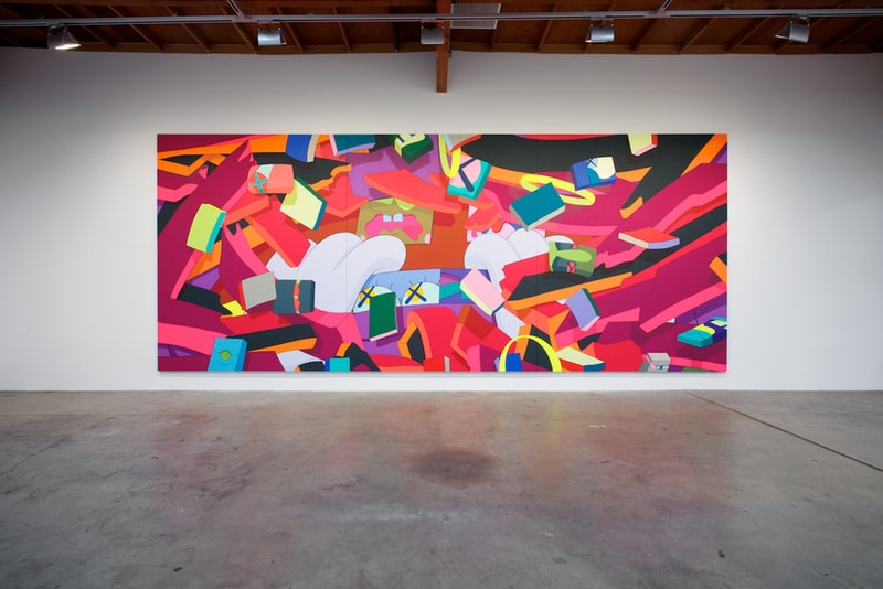 KAWS “Hold The Line” Exhibition @ Honor Fraser Recap