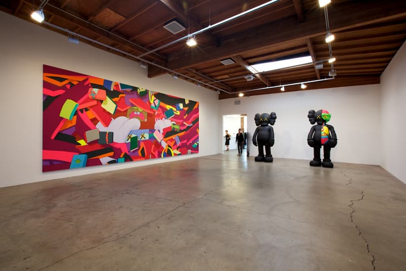 KAWS “Hold The Line” Exhibition @ Honor Fraser Recap