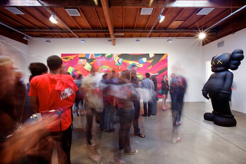 KAWS “Hold The Line” Exhibition @ Honor Fraser Recap