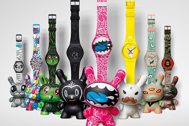 Kidrobot x Swatch Feature and Interview 
