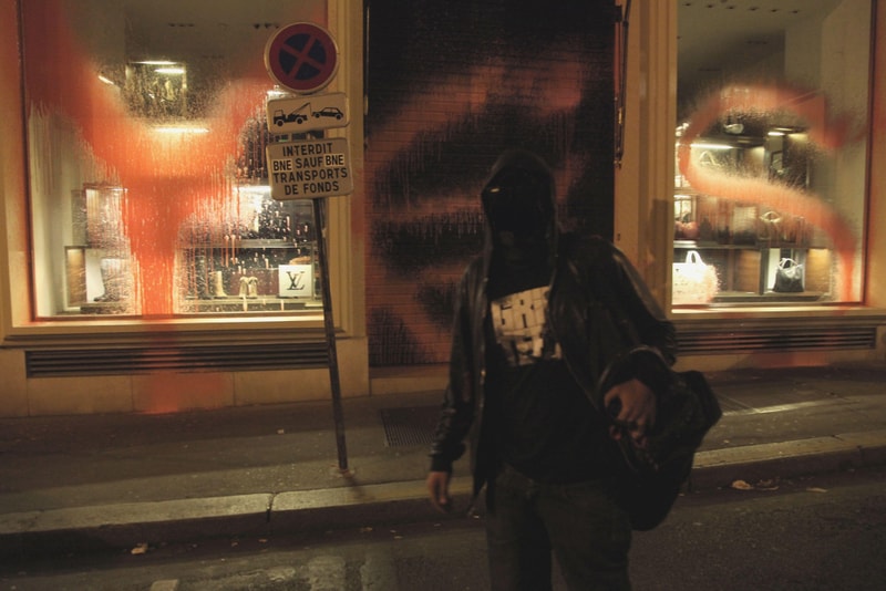 Kidult Vandalizes Louis Vuitton Paris 